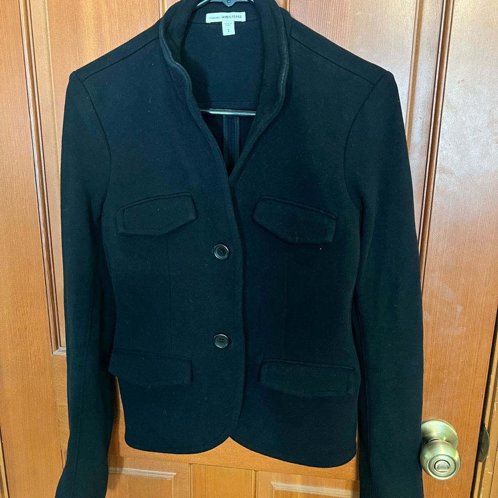 James Perse Sweatshirt Blazer size 2 EUC
